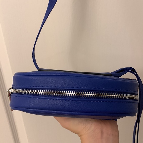 Steve Madden Royal Blue Leather Belt Bag - Picture 8 of 17